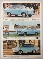 Trabant 601 Original-Prospekt, Rarität! 1966
