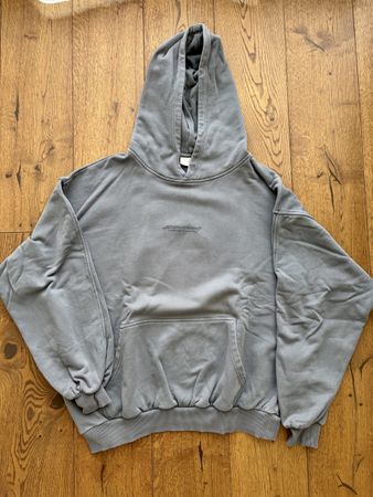Sevenheavens Hoodie oversized grau streetwear gym Grösse M