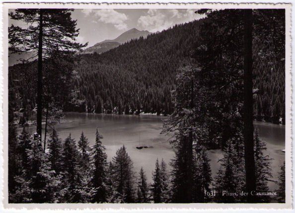 Ansichtskarten: Flims - Caumasee – Gebraucht aus Binningen von Mountainrider