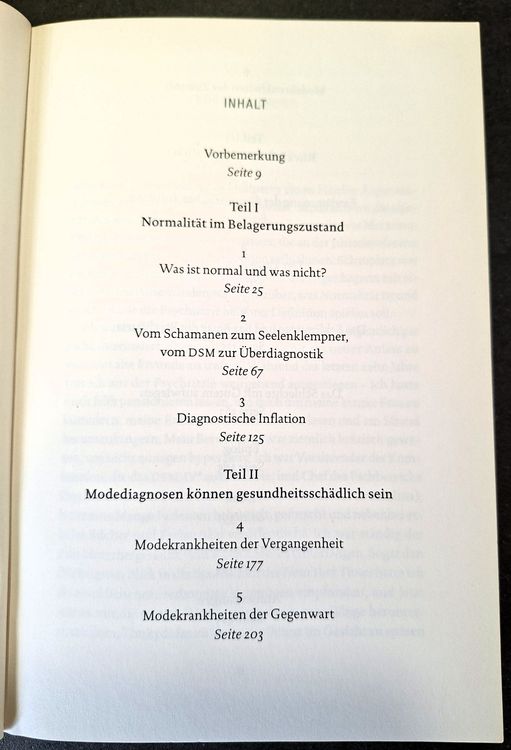 A Frances NORMAL Gegen Inflation psychiatrischer Diagnosen (Gebraucht