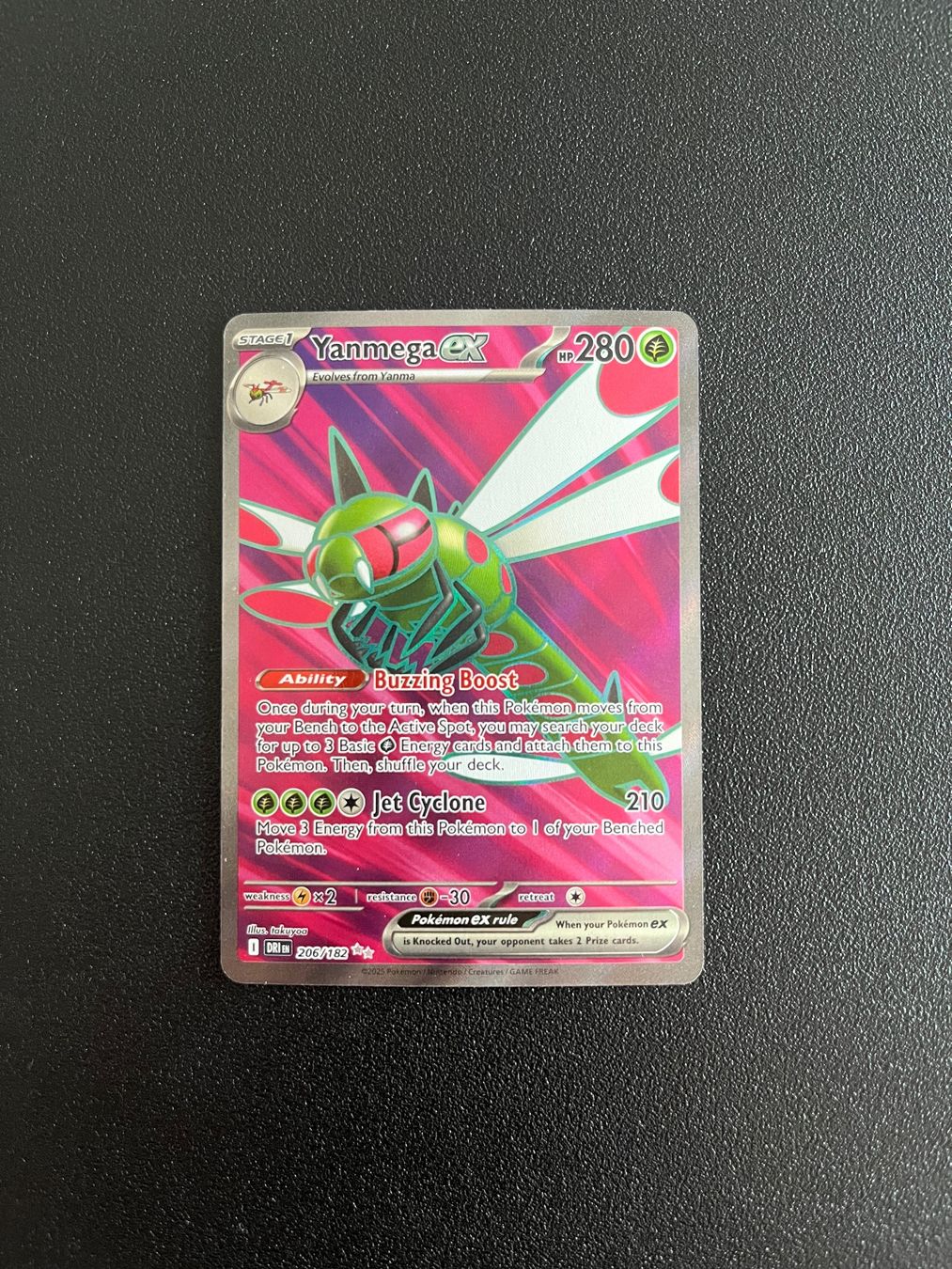 Pokémon Cartes à collectionner: Pokémon Yanmega ex 206/182 – D'occasion à Seuzach par provenzano18