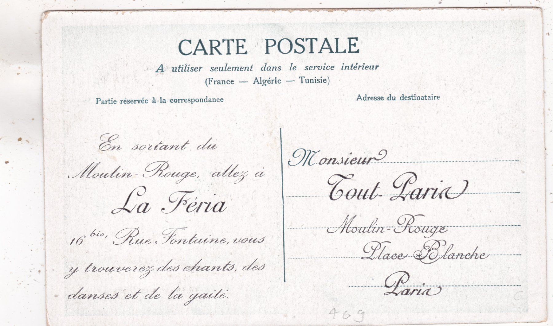 Cartoline postali: La Feria – Usato da Herisau venduto da Lisegrat2008 1