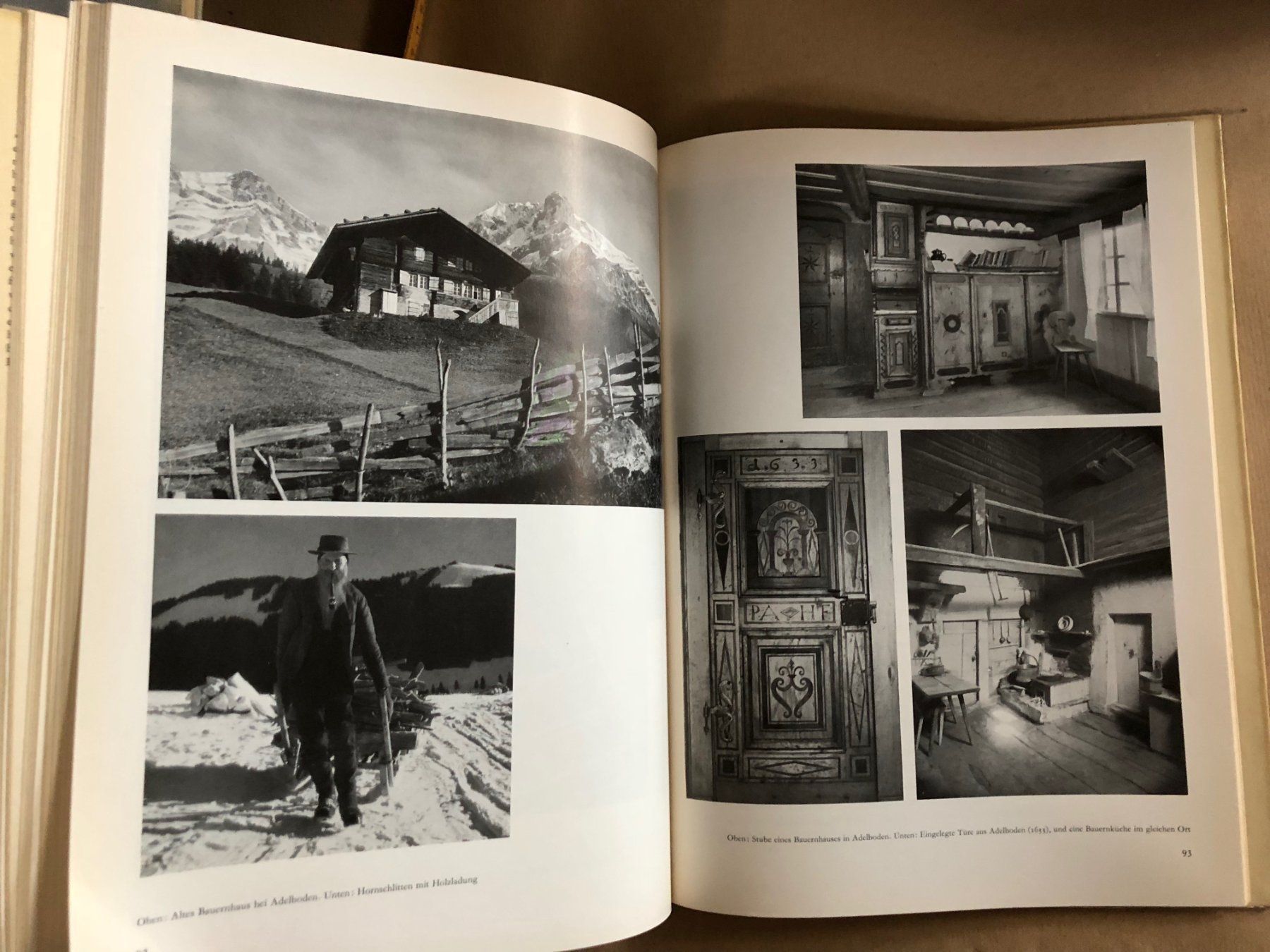 Bücher: Adolf Schaer-Ris: Das Berner Oberland. – Gebraucht aus Zürich von allp 8