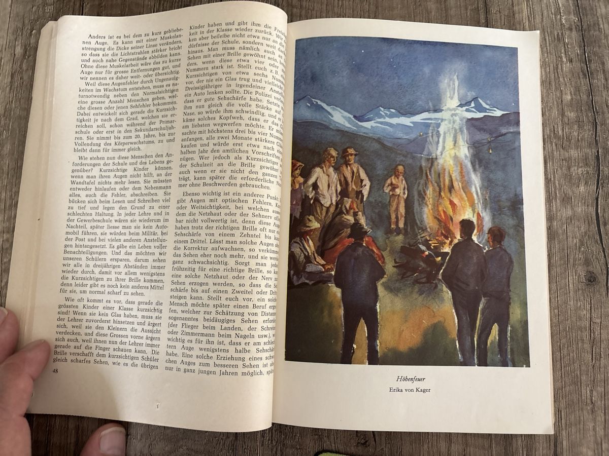 Zeitschriften & Magazine: Schweizerischer Blindenfreund Kalender 1959 – Gebraucht aus Schaffhausen von Reporter 4