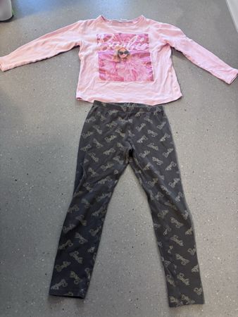 Zara Pyjama Barbie Set, Gr. 140, Top Zustand, Mädchen