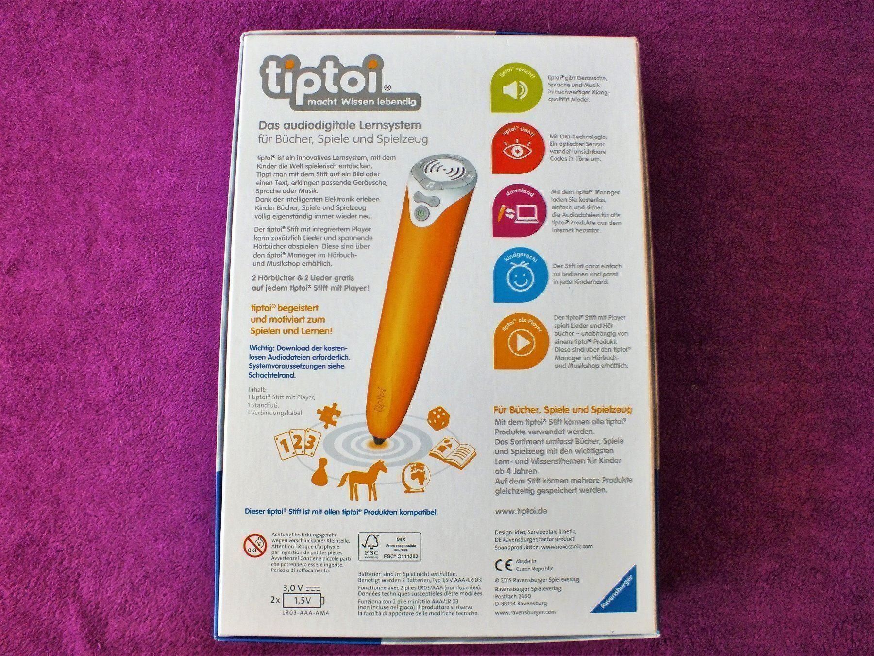 Tiptoi Jouets: tiptoi Stift mit Player – D'occasion à Müllheim Dorf par Seeeule01 9