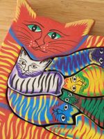 ❤️ Süsses Vintage Holzpuzzle im Stil LAUREL Burch 90er Jahre