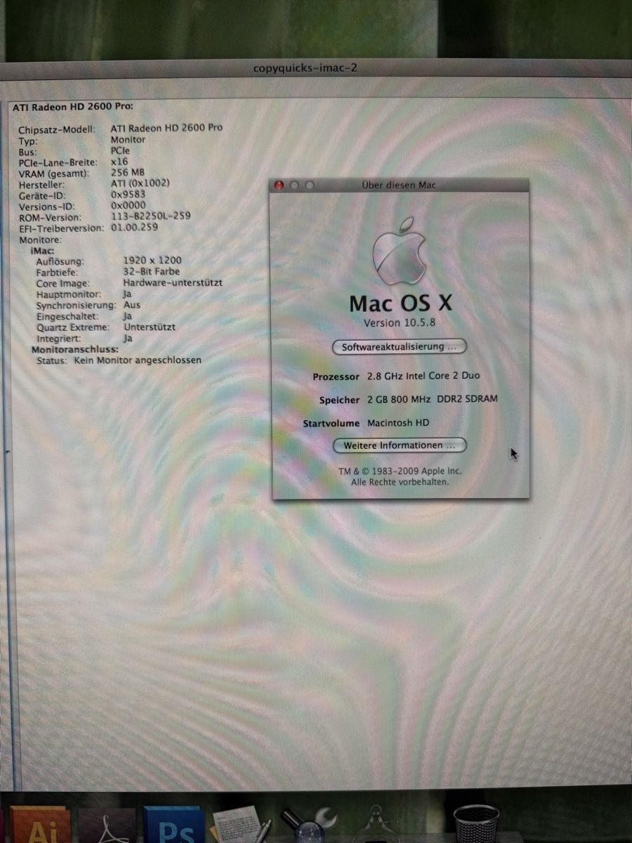 Apple PC: Apple iMac 21.5-inch + Keyboard & Mouse – Usato da Moosseedorf venduto da ram_c65w 7