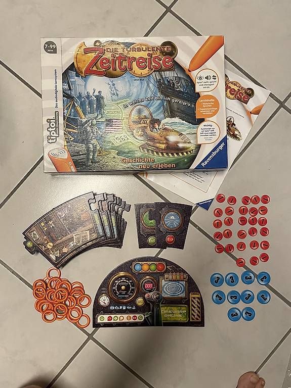 Spiele: Ravensburg tiptoi: Zeitreise – Gebraucht aus Möriken AG von nipamijule
