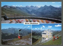 AK color Davos GR Jakobshorn 3x- Multiview ≈ 1970 