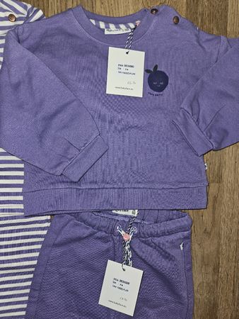 Babyface Set Grösse 74 Faded Plum NEU