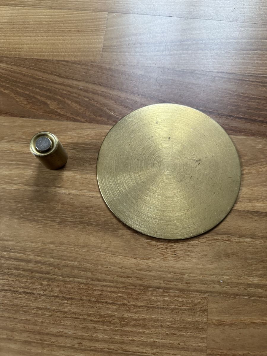 Portacandele: Vintage Brass Candle Holder – Usato da Zürich venduto da sar_bv7l 1