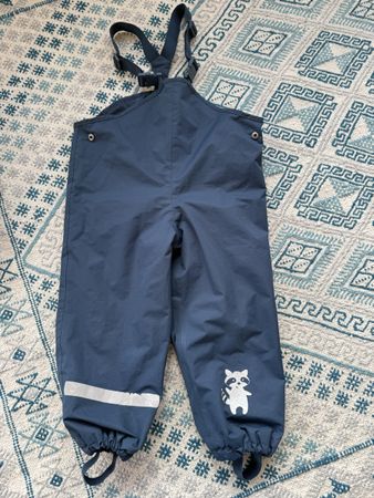 Gefütterte Regenhose in Grösse 98/104 von Tchibo