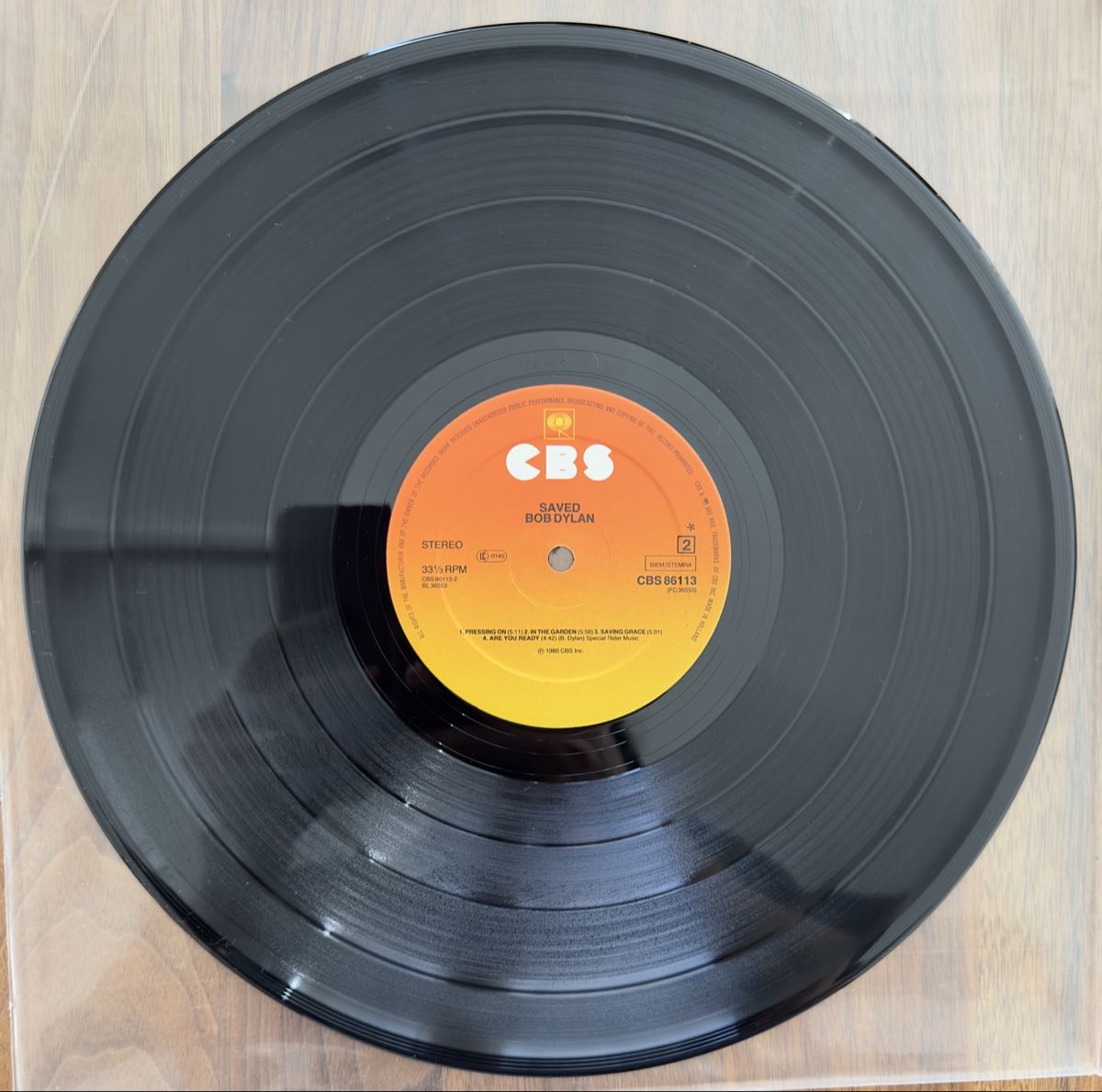Dischi in vinile: VINYL BOB DYLAN "SAVED" – Usato da Brigerbad venduto da Marcelo79 4
