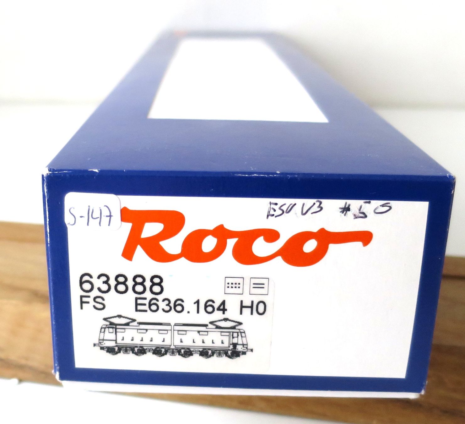 Roco Modellini di ferrovie: ROCO 63888 DIGITAL FS MOTRICE E 636.164  BRUNE – Usato da Gland venduto da FRtrains 9