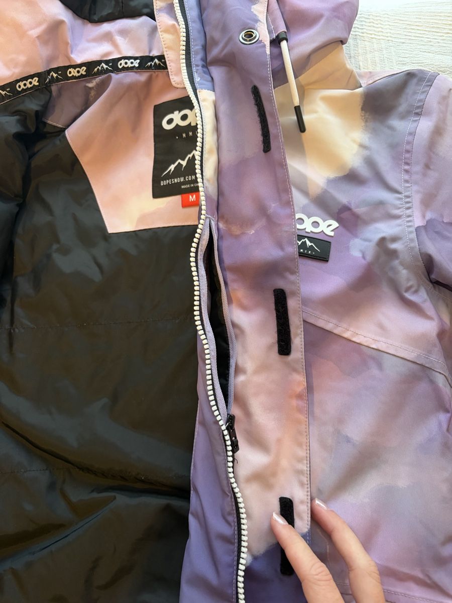 Dope Jacken: Dope Snowjacke lila gemustert – Neu (gemäss Beschreibung) aus Lenzburg von goodoneremi 5