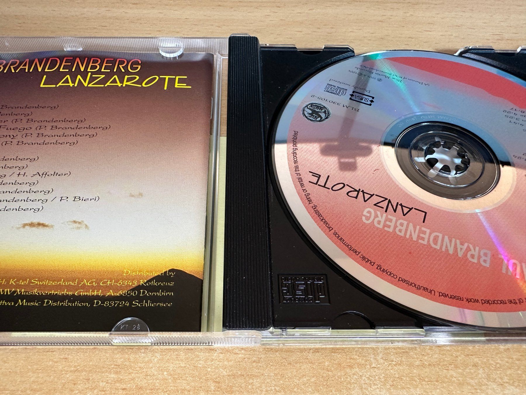 CD: Paul Brandenberg – Lanzarote – Usato da Rikon im Tösstal venduto da Alpenmutz 2