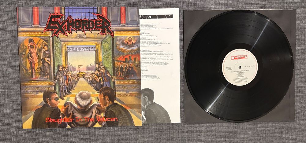 EXHORDER - Slaughter Ltd LP Death Metal Thrash Metal CULT (Neu (gemäss ...