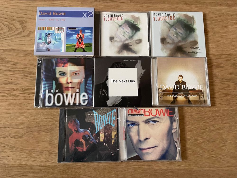 CD Sammlung 9x Alben David Bowie Sehr guter Zustand (Gebraucht) in ...