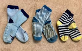 Kinder Socken, ABS, 3 Paar, Grösse 23-26, Herbst/Winter
