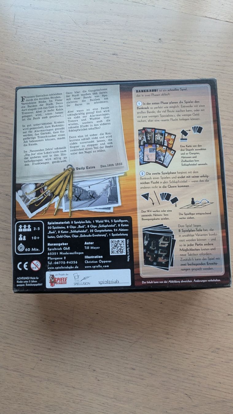 Giochi: Bankraub – Usato da Therwil venduto da sep_x8pw 1