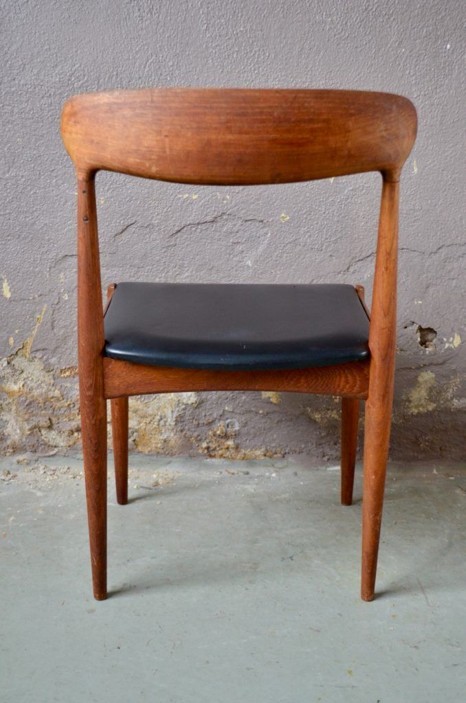 Sedie: Chaise scandinave de Johannes Andersen en teck Samcom – Usato da COLMAR venduto da Sophiebellelurette 3