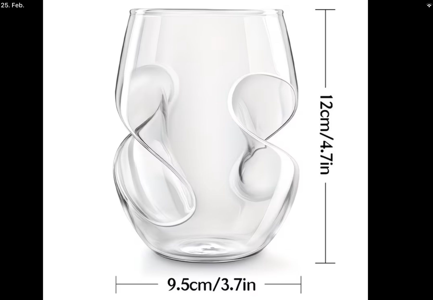 Bicchieri: Trinkgläser 450 ml, 4 stück, neu – Nuovo e nell'imballaggio originale da Kerzers venduto da MarianneRamseier 2