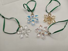 swarovski 8 Sterne in div. farb Nuancen, 2022 klein, gross