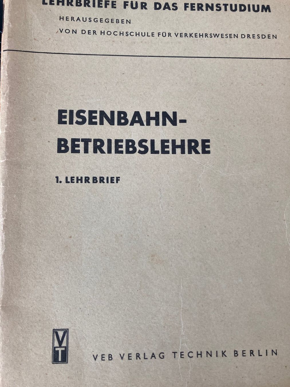 Livres: Lehrhefte zur Eisenbahnbetriebslehre – D'occasion à Windisch par Pittli
