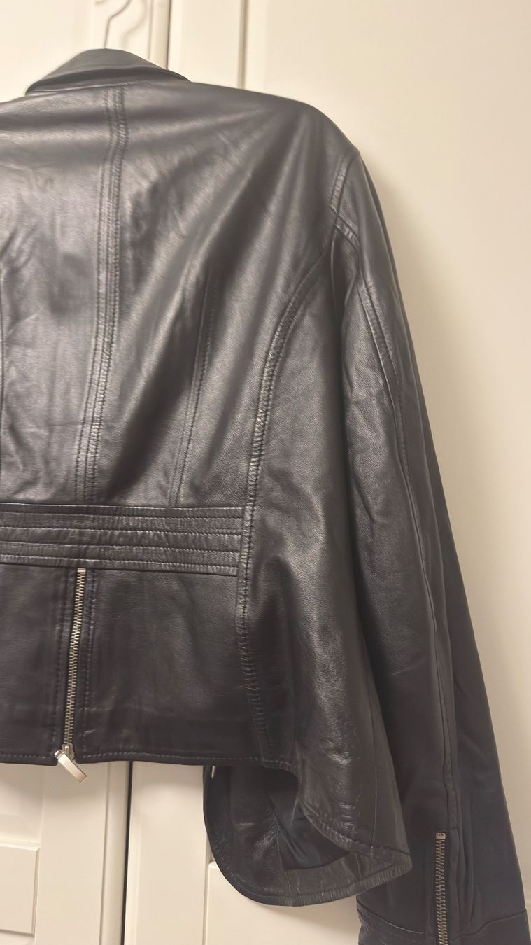 Madeleine Giacche: Madeleine Leather Jacket Size 42 – Usato da Genève venduto da gvokiii 5