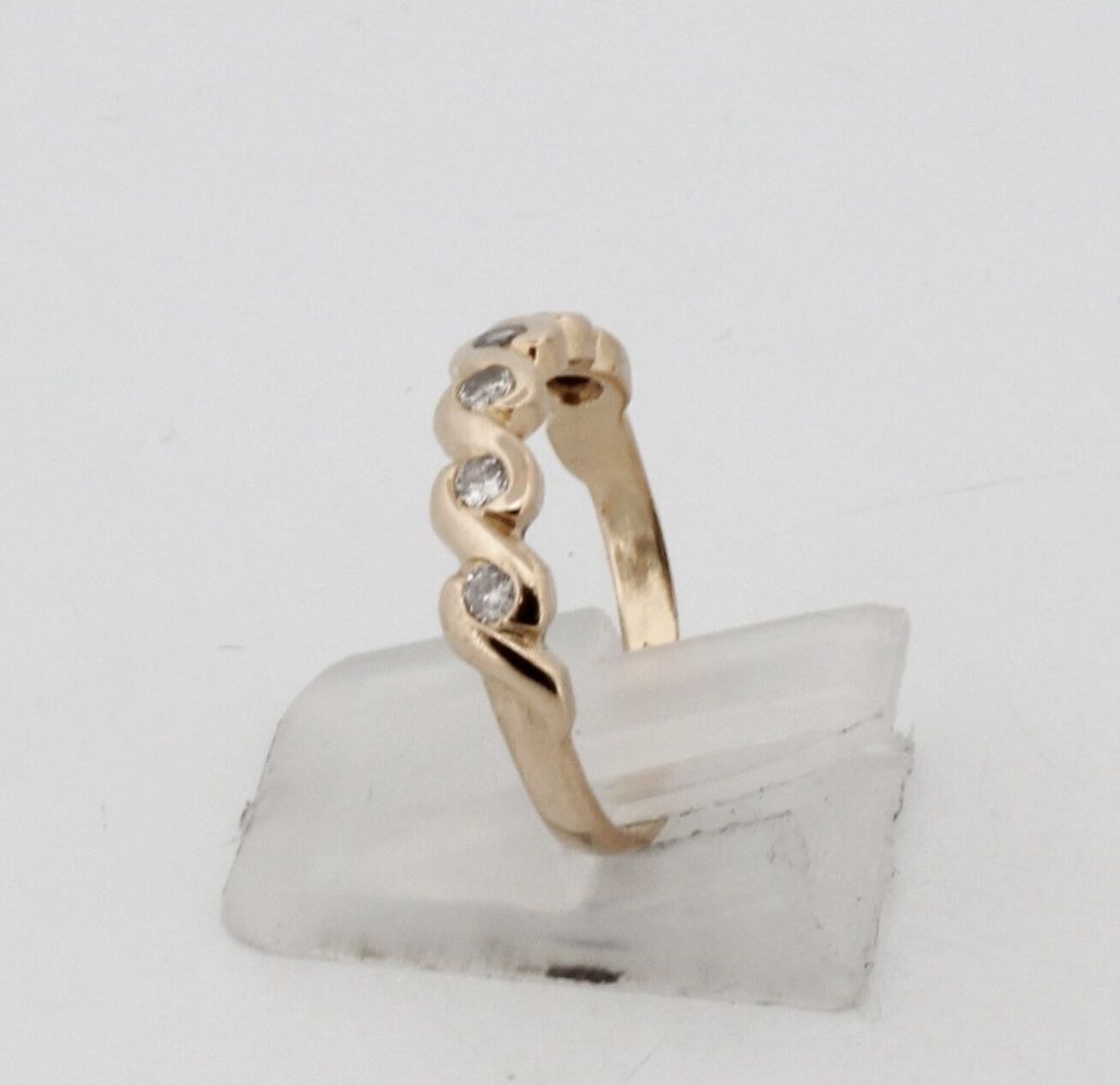 Ringe: Classic 18k Yellow Gold Diamond Ring - size 54 – Gebraucht aus Cham von ppl_8lbl 6