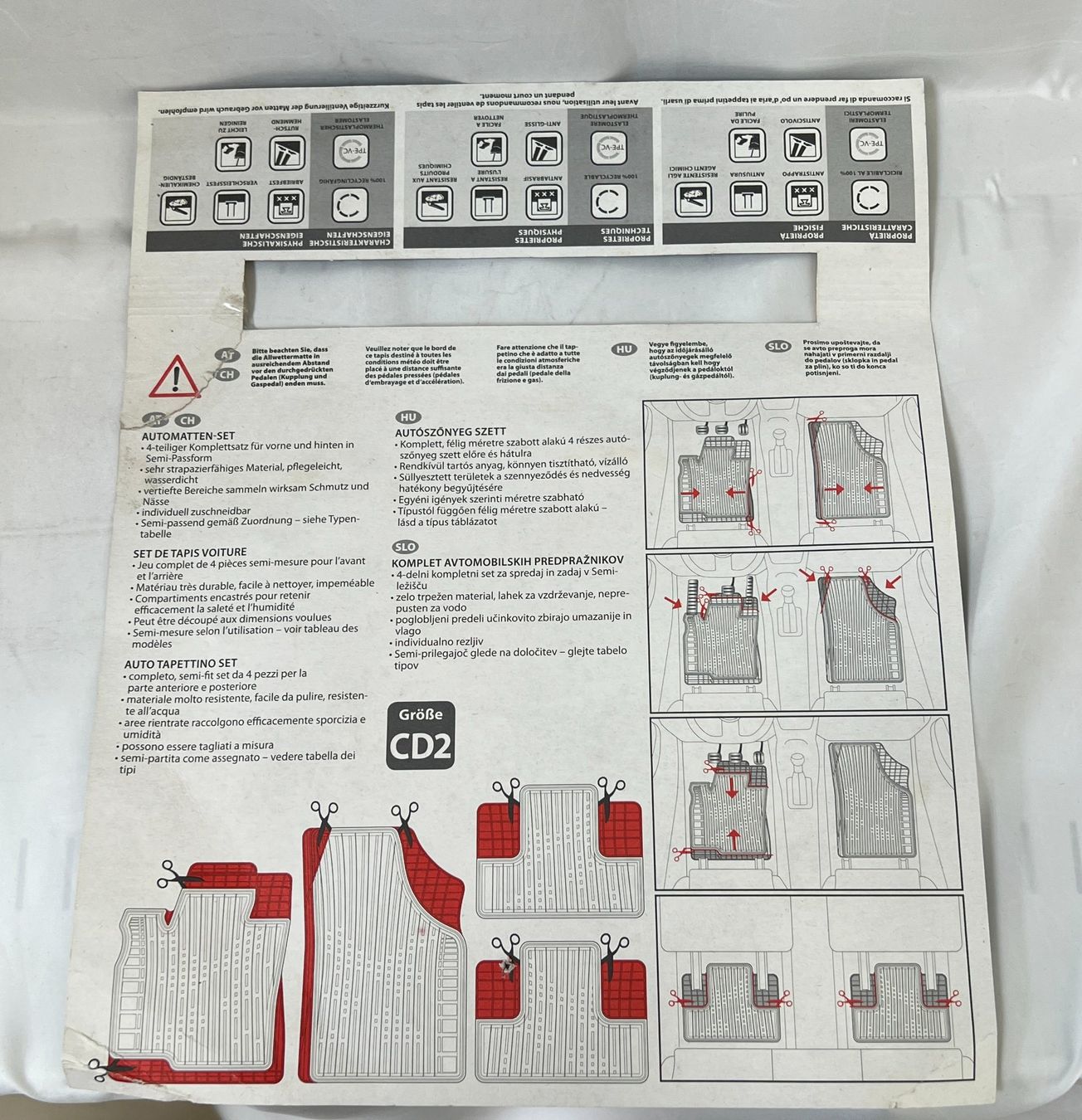 Tappeti & Tappetini: Automatten-Set 4 teilig – Usato da Zürich venduto da Drahtzug 9