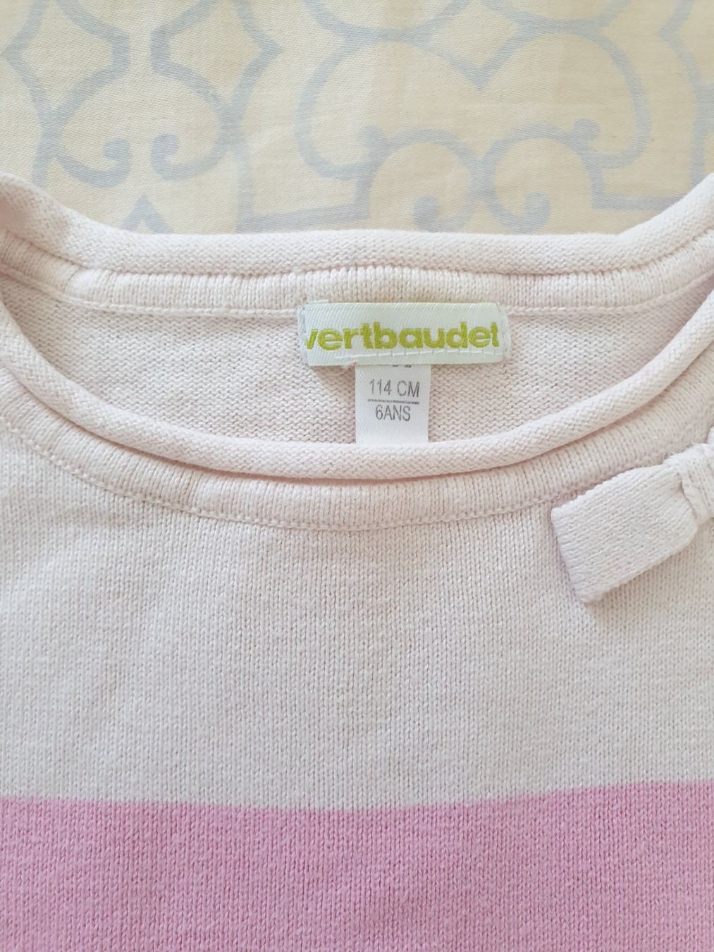 Vertbaudet Vestiti & Gonne: Strickkleid Mädchen Gr. 114 – Usato da Emmetten venduto da Hornberger 2