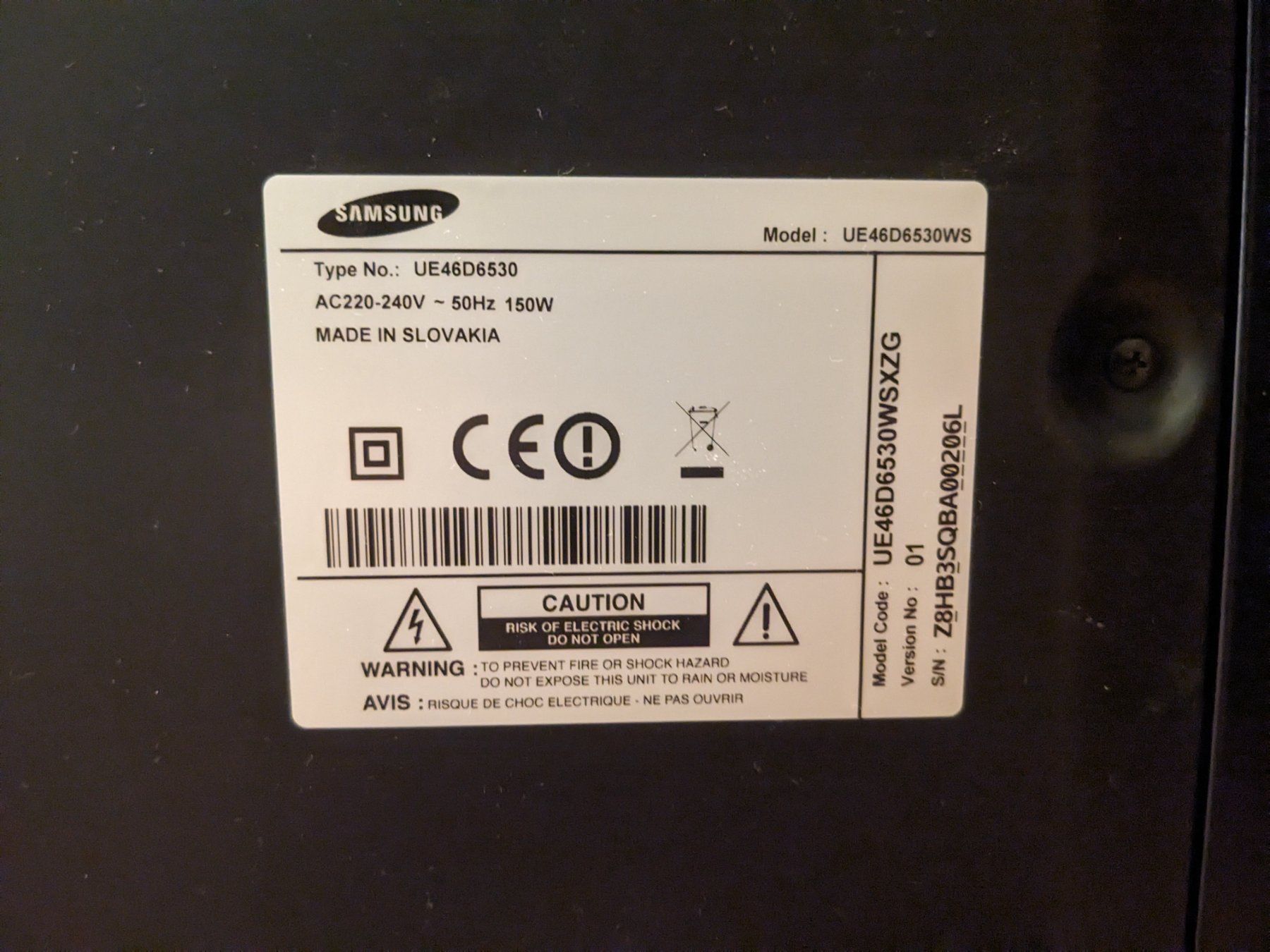 Samsung Televisori: Samsung LED Smart TV 46" – Usato da Hagenwil venduto da maschi89 4