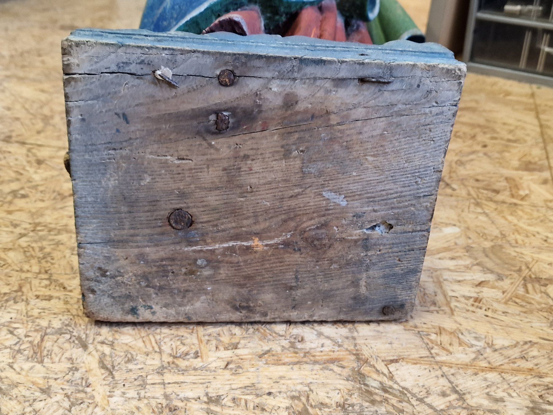 Statuette: Heilige antike holz figur – Usato da Mettlen venduto da elios0888 9
