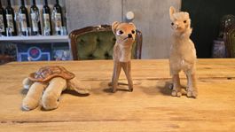 Steiff Tiere Set aus den 50ern