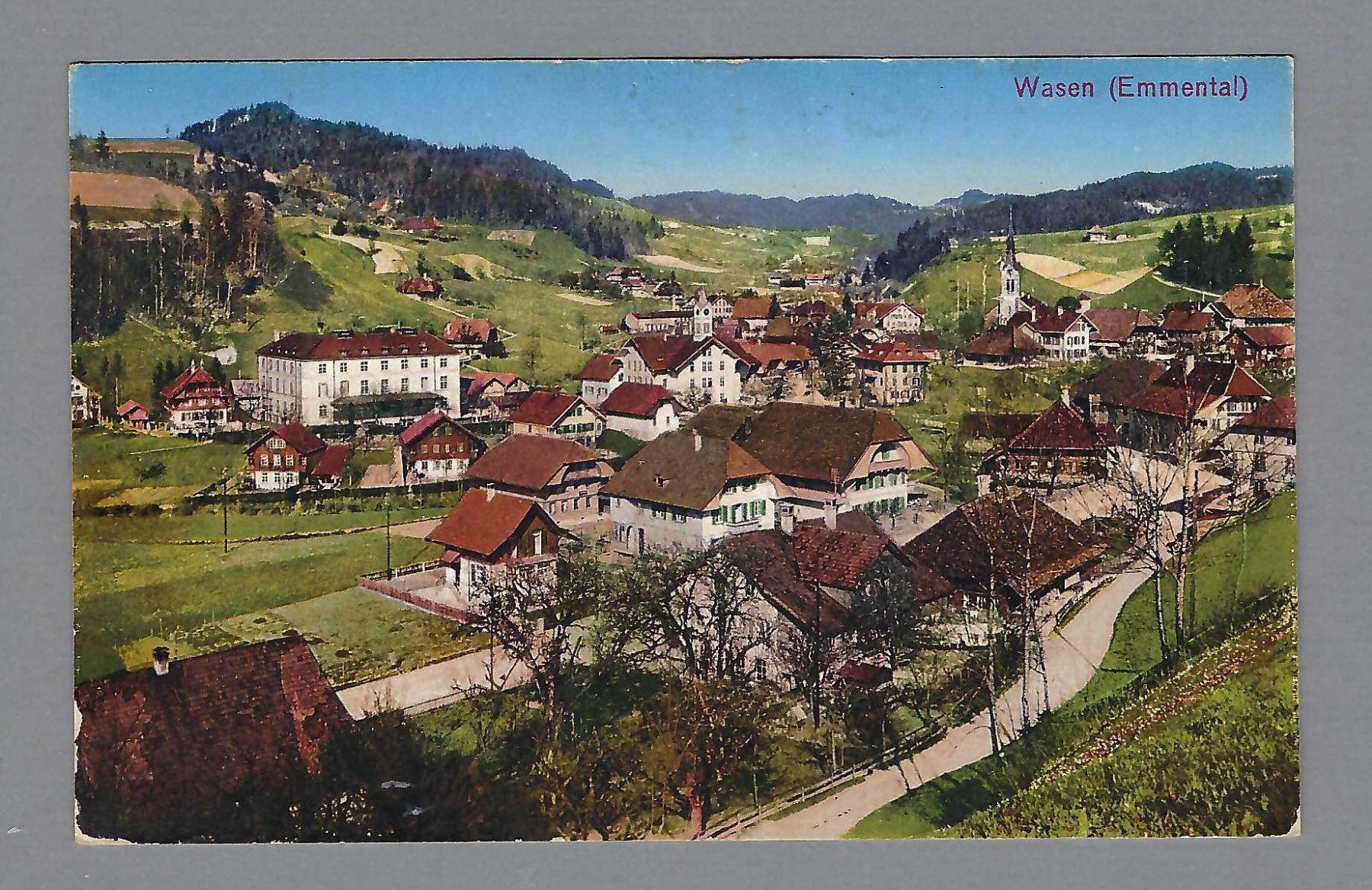 Cartes postales: 1929, WASEN – D'occasion à Pura par ulisse1957