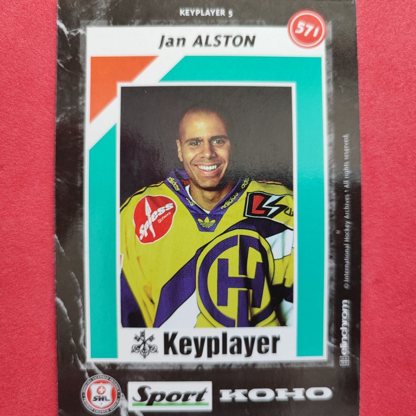 Carte collezionabili: Jan Alstom - HC DAVOS - 1996/97 – Usato da Dübendorf venduto da kb86_MOVIE 1