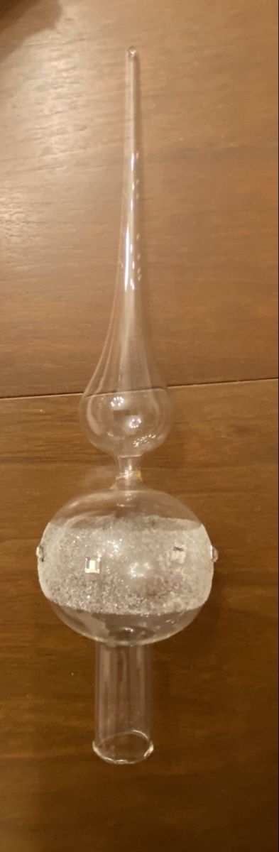 Tutte le decorazioni: Christbaumspitze / Weihnachtsbaumspitze Glas – Usato da Dietlikon venduto da sepiwaku 1
