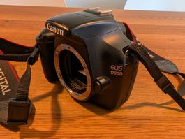CANON EOS 1100D Body mit Lowepro Fototasche