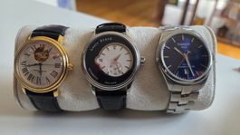 Montres Frédérique Constant + Louis Erard + Tissot