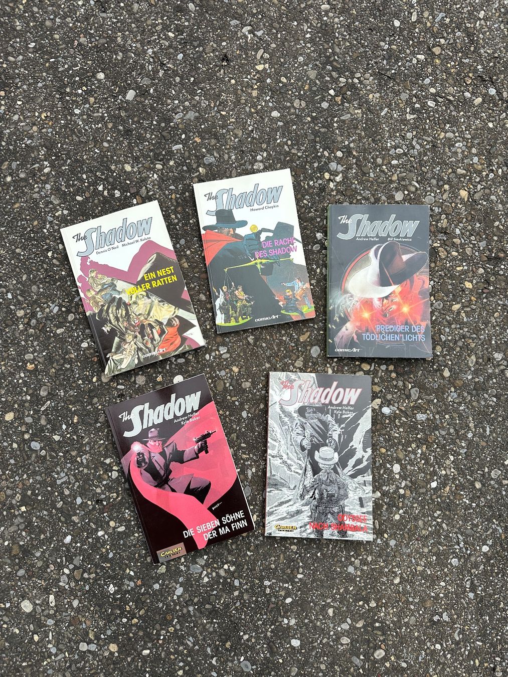 Fumetti: 5 Bönder The Shadow - Carlsen Comics – Usato da Zürich venduto da frauflufelberg
