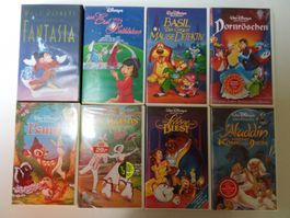 8 VHS-Videokassetten mit Kinderfilmen (Angebot 5) - DISNEY