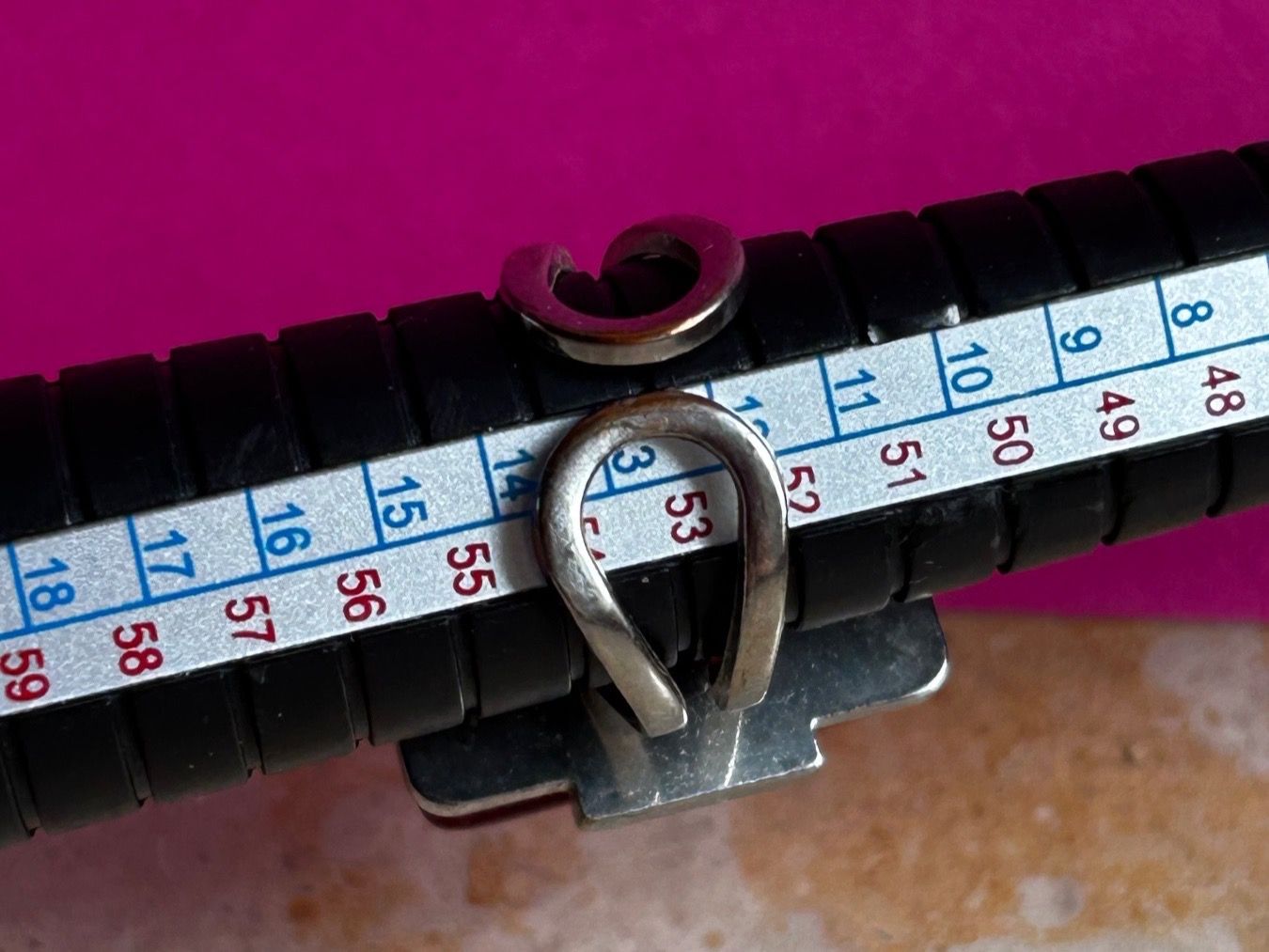 Bagues: Fingerring KIRSCHROT (53) – D'occasion à Dittingen par Bijoubelle 5