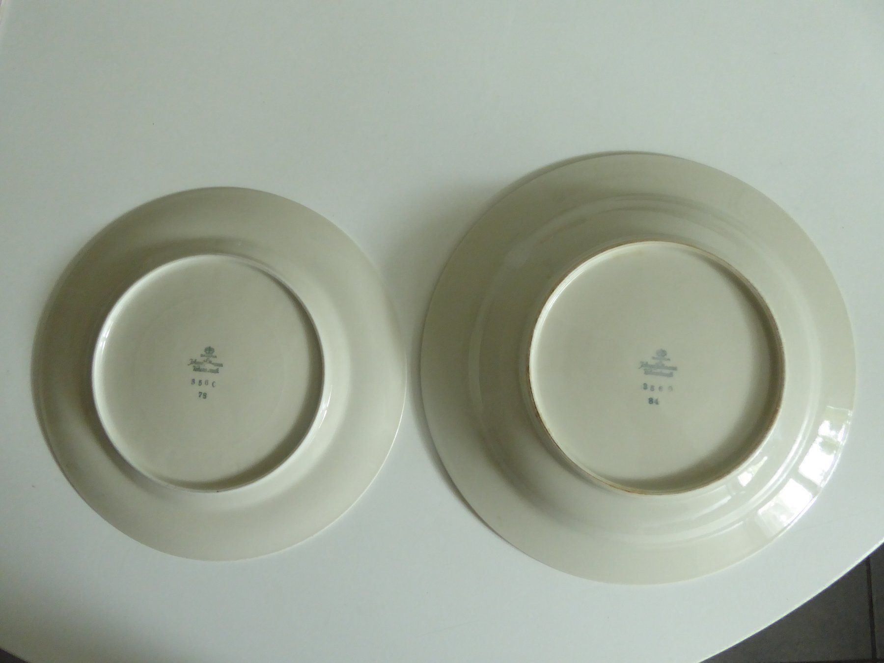 Assiettes: 2 verschieden grosse Teller Bavaria – D'occasion à Zürich par Chaeffeler 3