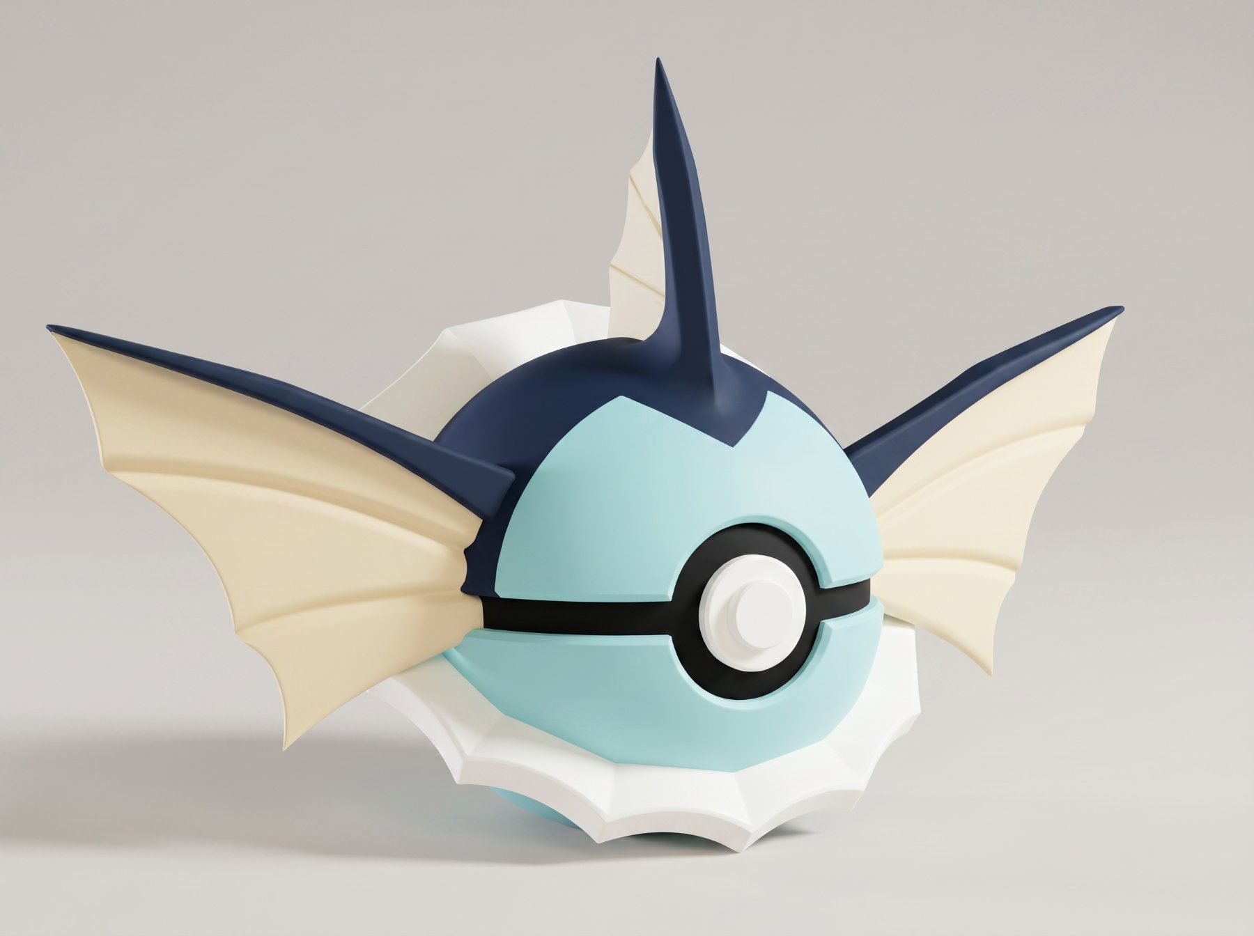 Figuren: Pokeball Vaporeon - 3D Printed – Neu (gemäss Beschreibung) aus Ligornetto von Nero_Forma_3D