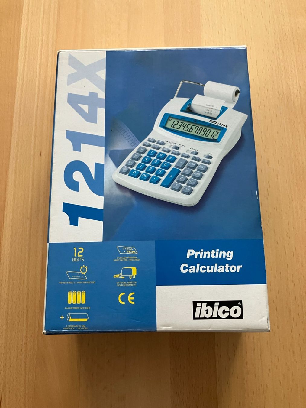 Ibico Taschenrechner: Rechnungsmaschine Ibico 1214X – Neu (gemäss Beschreibung) aus Neunkirch von autoscooter57 4