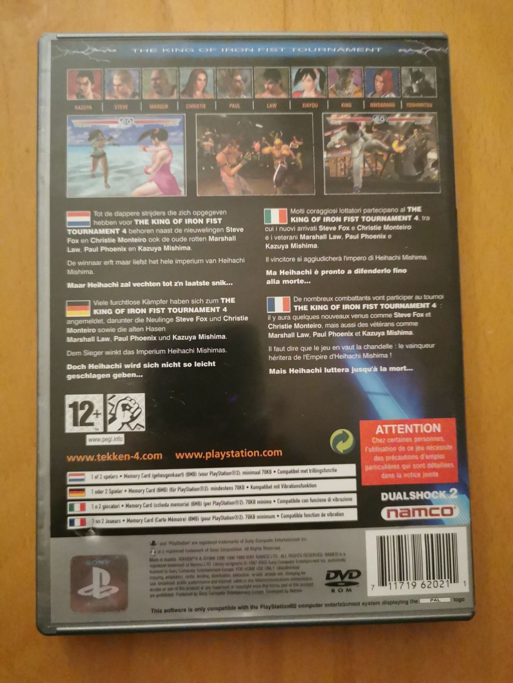 Sony Giochi: Tekken 4 Platinum Edition PS2 – Usato da St.Gallen venduto da Tamal0204 1