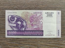 Madagaskar 1'000 Ariary 2004 !!!!!!
