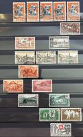 verschiedene Pro Patria Briefmarken